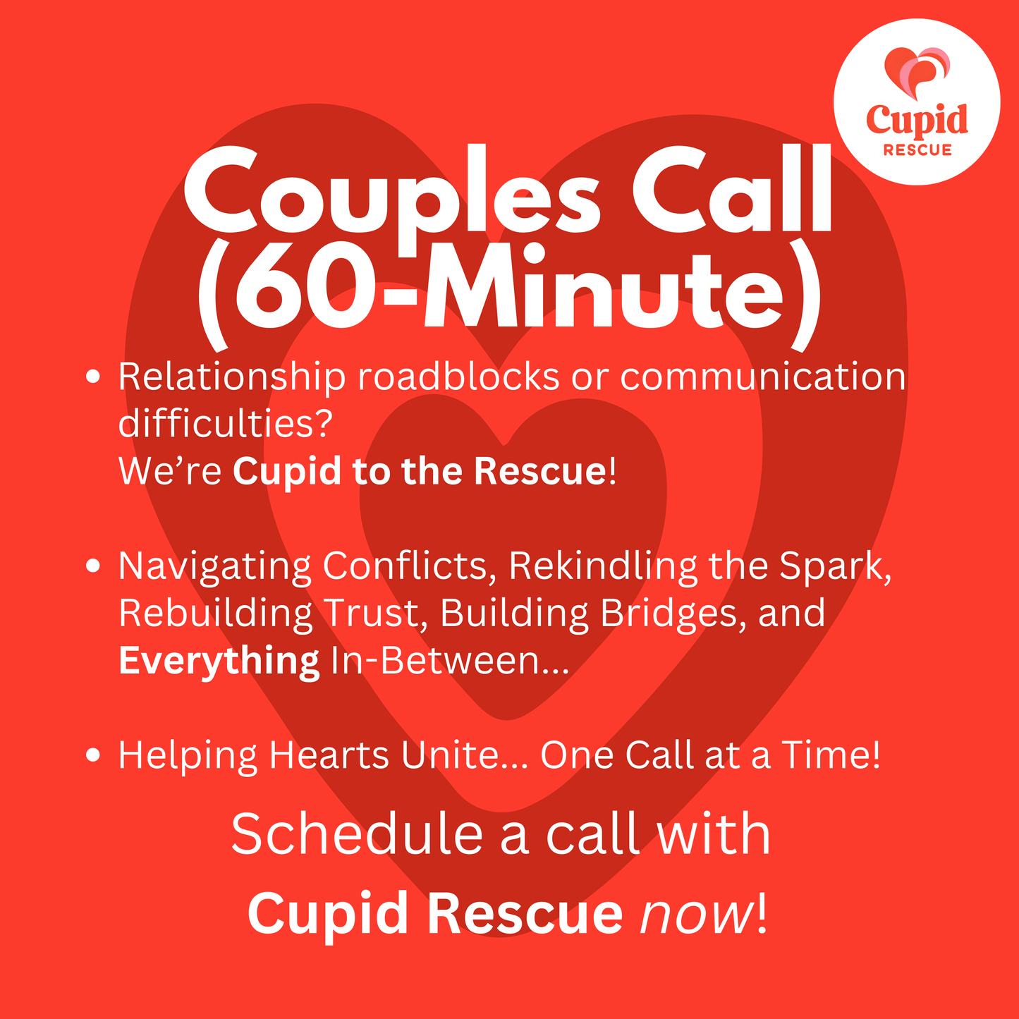 2:1 Couples Call (60-Minute)